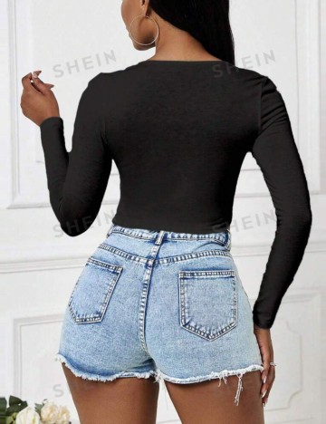 Bluză Shein Curve+, negru