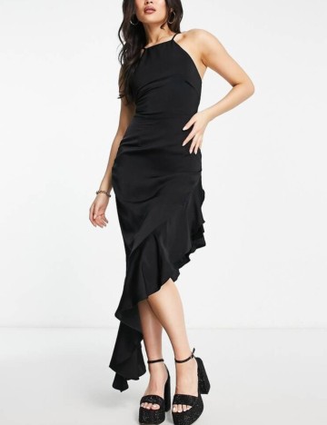 Rochie maxi NAANAA, negru