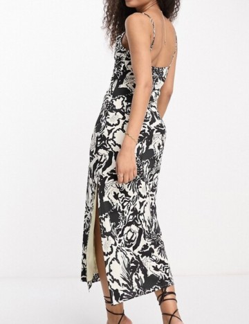 Rochie midi PRETTY LAVISH, mix culori