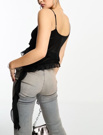 Top ASOS, negru