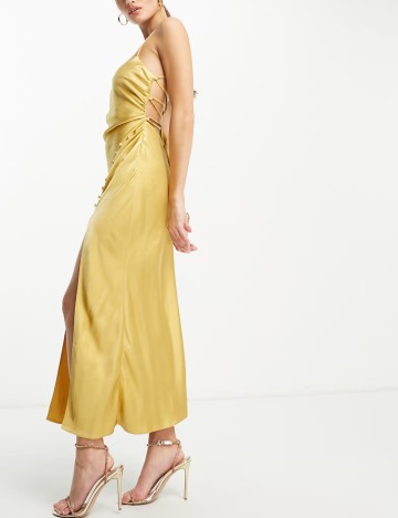 Rochie maxi ASOS, galben