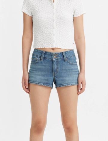 Pantaloni scurți de blugi Levi's, albastru