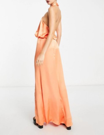 Rochie maxi PRETTY LAVISH, portocaliu