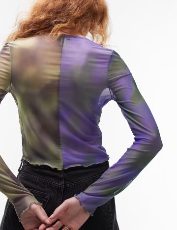 Bluză Topshop, mix culori