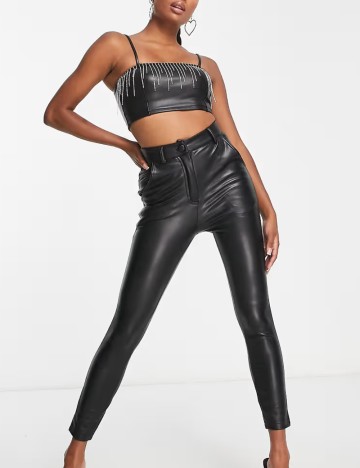 Top Miss Selfridge, negru