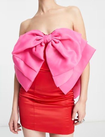 Rochie mini Amy Lynn, roșu