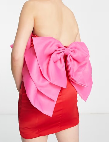 Rochie mini Amy Lynn, roșu