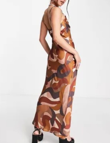 Rochie midi Peppermayo, mix culori