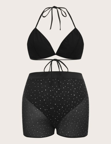 Compleu Shein Curve+, negru