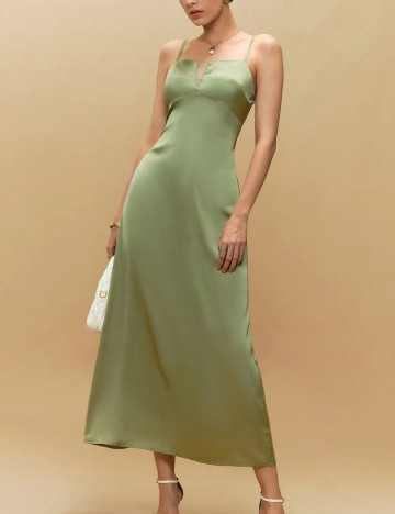 Rochie maxi Shein, verde