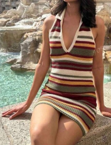 Rochie mini Shein, mix culori