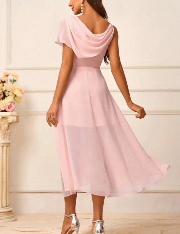 Rochie maxi Shein, roz