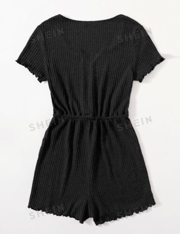 Salopetă scurtă Shein, negru