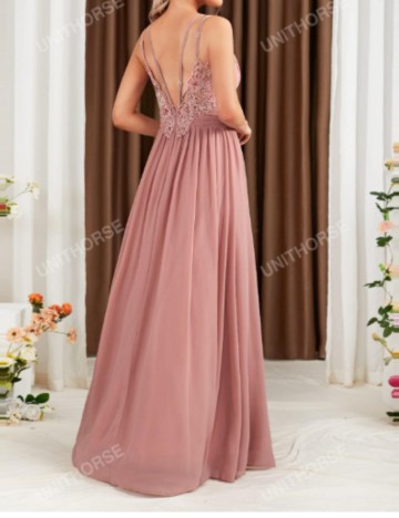 Rochie de ocazie Shein, roz