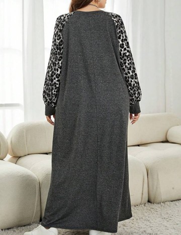 Rochie maxi Shein Curve+, mix culori