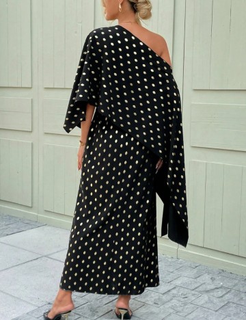 Rochie maxi Shein, mix culori