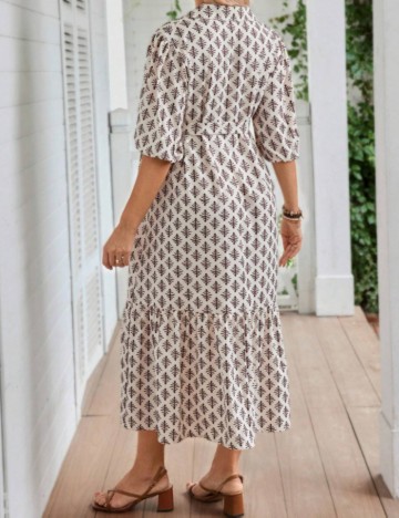 Rochie midi Shein, mix culori