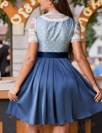 Rochie mini Shein, albastru