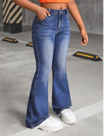 Jeans Shein, albastru