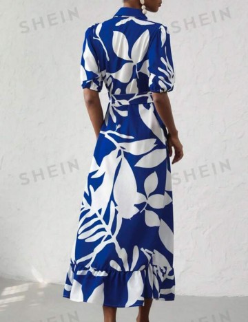 Rochie midi Shein, mix culori