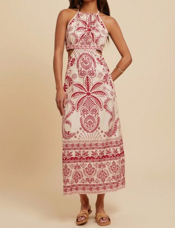 Rochie maxi Shein, mix culori