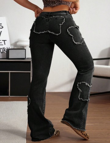 Jeans Shein, negru