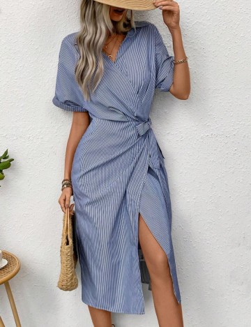 Rochie maxi Shein, mix culori