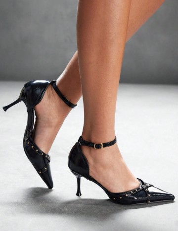 Pantofi cu toc Shein, negru