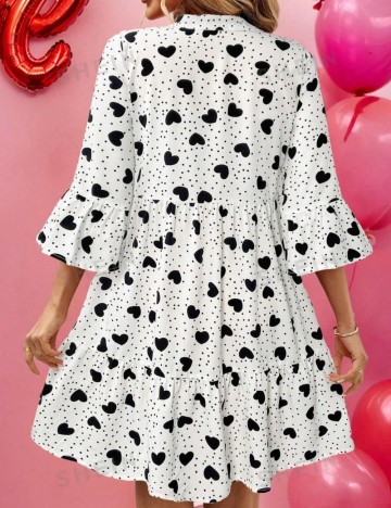 Rochie mini Emery Rose by Shein, mix culori