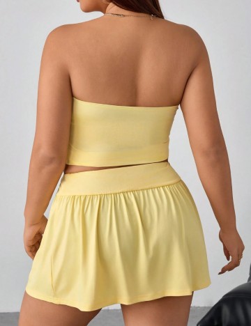 Compleu Shein Curve+, galben