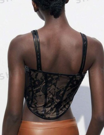 Top Shein, negru