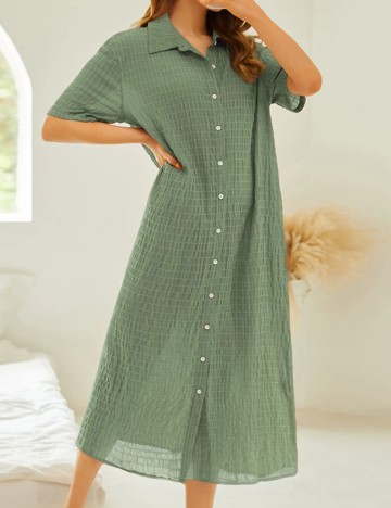 Rochie maxi Shein, verde