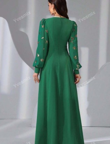 Rochie maxi Shein, verde