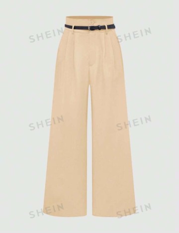 Pantaloni Shein, crem