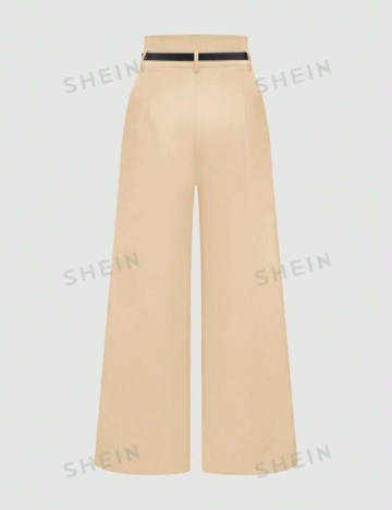 Pantaloni Shein, crem