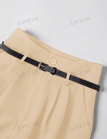 Pantaloni Shein, crem
