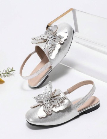 Pantofi Shein, argintiu
