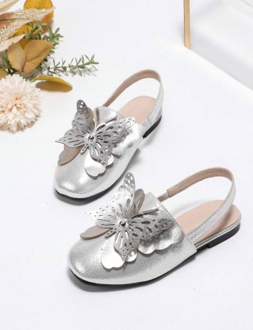 Pantofi Shein, argintiu