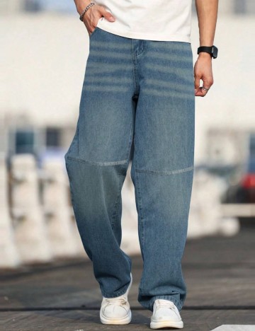 Jeans Shein, albastru