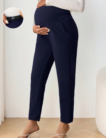 Pantaloni Shein, bleumarin