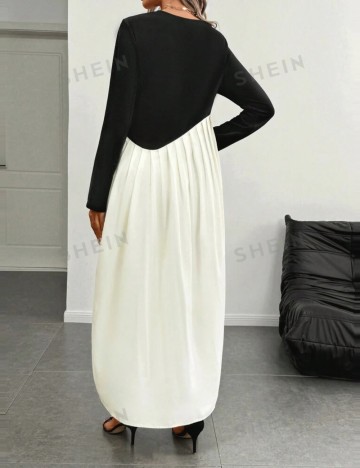Rochie maxi Shein, mix culori