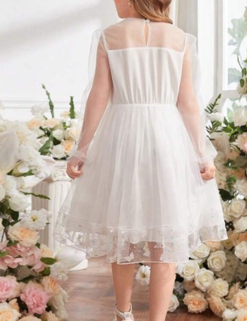 Rochie Shein, alb