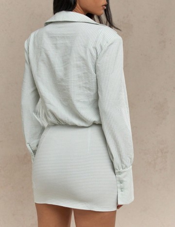 Rochie tip cămașă Missguided by Shein, mix culori