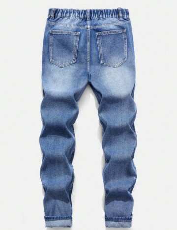 Jeans Shein, albastru