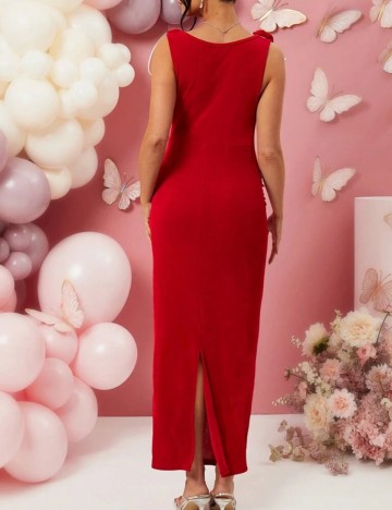 Rochie maxi Shein, roșu