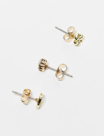 Set cercei Pieces, auriu