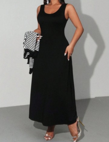 Set rochie și bluză Shein Curve+, negru