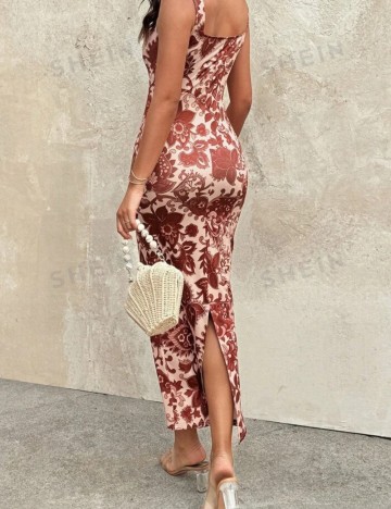 Rochie maxi Shein, mix culori
