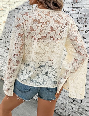 Cardigan Shein, crem