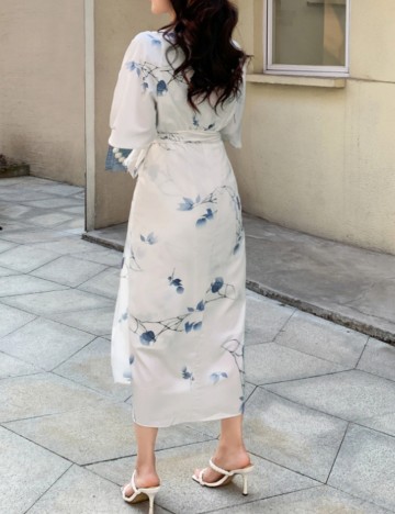 Rochie midi DAZY by Shein, crem